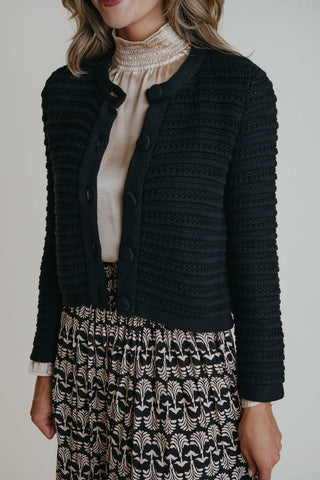 Carissa Cardigan - Black