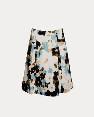 Marta Skirt Morning Dew - Blue Multi