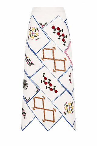 Malo Skirt-Cross Weave