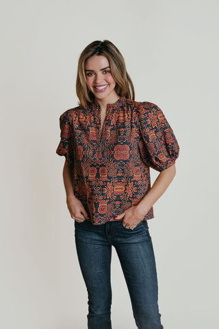 Alix Blouse - Mosaic
