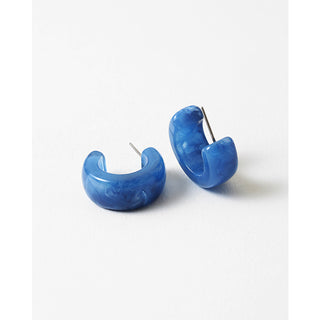 Blue Resin Hoop