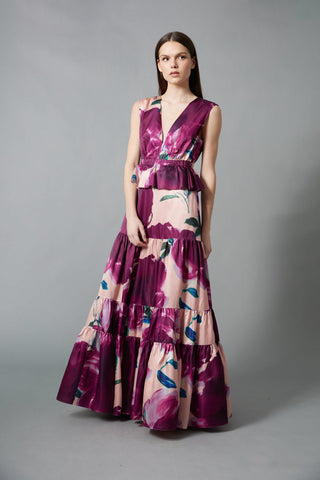 Tiered Maxi - Glorious Floral