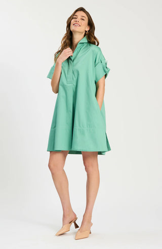 Addie Short Dress - Creme D Menthe