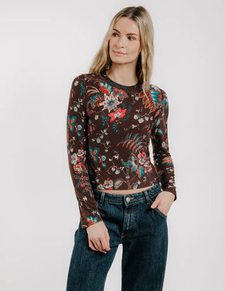 Sarafina Tee - Charlotte Floral Print