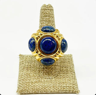 The Marge - Lapis Cocktail Ring