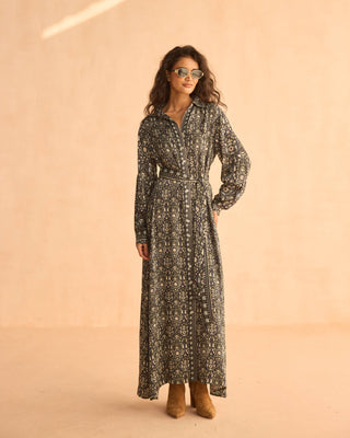 Emma Shirt Dress - Malia Moss