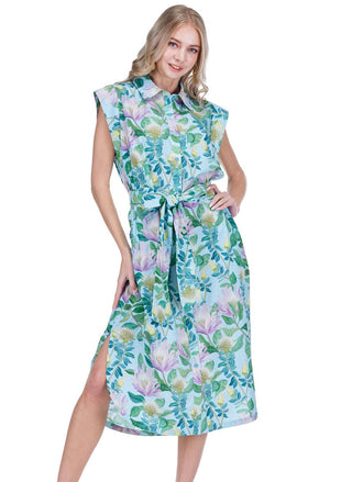 Round Hem Midi - Sweet Thistle