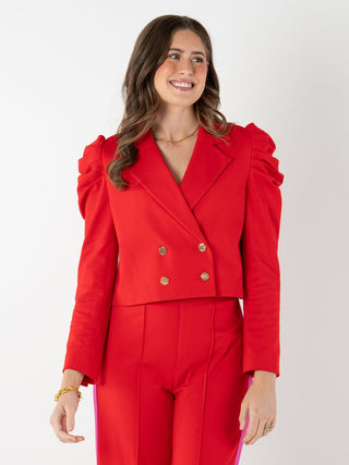 Margo Blazer - High Risk Red