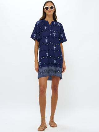 Pocket Dress - Camden Navy