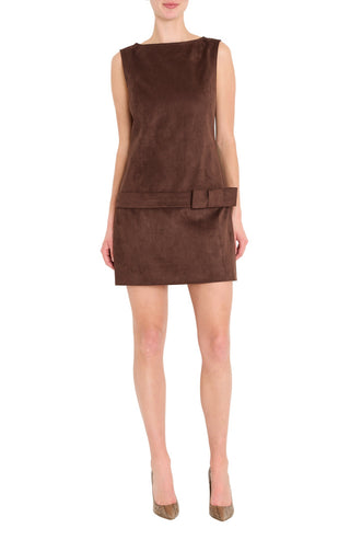 Fern Faux Suede Mini Dress
