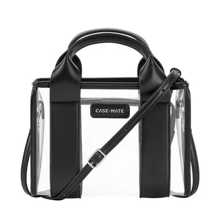 Clear Stadium Bag - Midnight Black