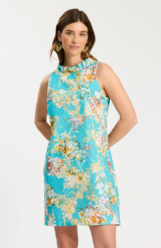 Ella Ruffle Back Dress - Multi