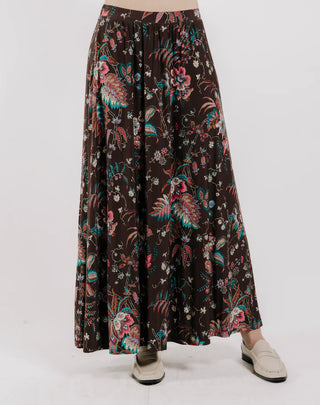Lexi Midi Skirt - Charlotte Floral Print