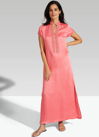 Meg 54" Cap Sleeve Caftan