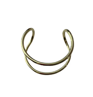 Catasha Cuff Shiny Gold