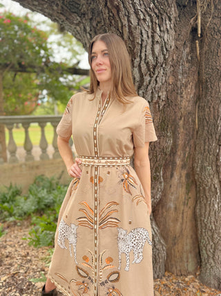 Sydney Shirtdress | Oasis Sand