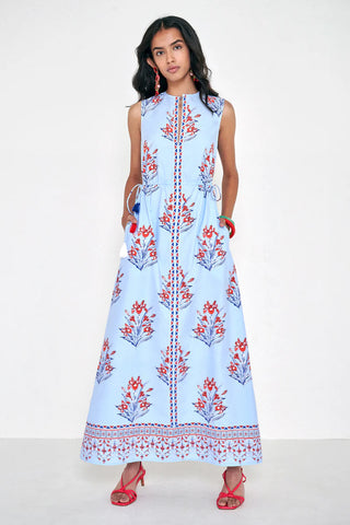 Rhonda Dress - Sky