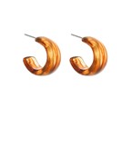 25mm Wide Marble Hoops