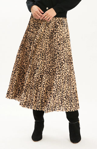 Cara Animal Print Skirt