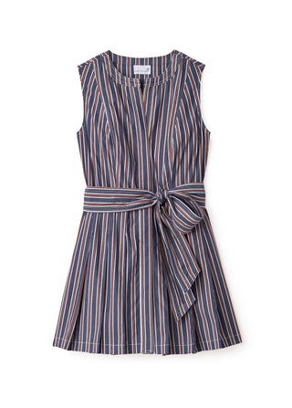 Hadley Romper - Cartolina Navy Stripe