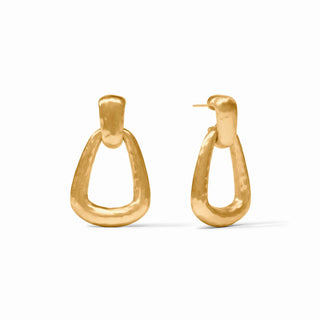 Sahara Demi Doorknocker Earring Gold