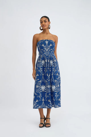 Rory Dress - Iron Veil Navy