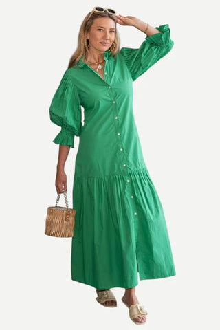 The Brenda Maxi - Kelly Green