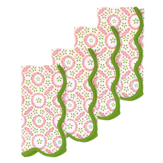 Rosie Scalloped Dinner Napkins