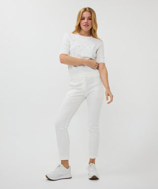 Trousers Chino Stretch - Off White