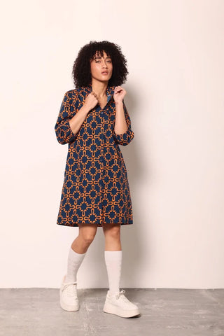 Ava Dress - Auburn