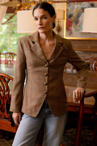 Arthur Blazer - Fawn Plaid
