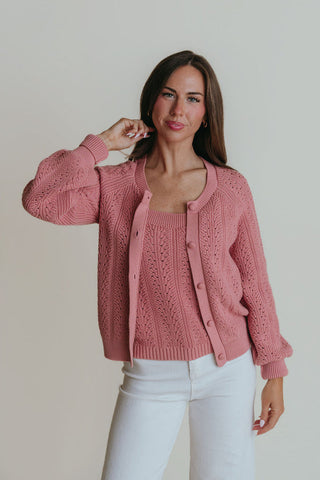 Kassi Cardigan - Rosette