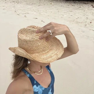 Milly - Raffia Cowboy Hat