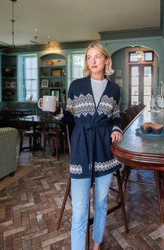Fair Isle Sweater - Navy