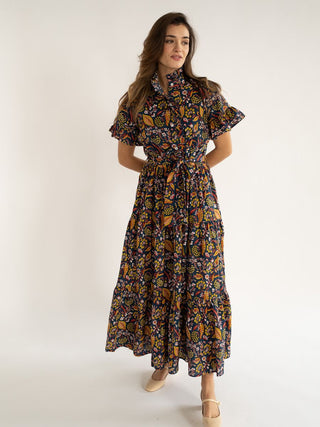 Victoria Dress - Star Floral