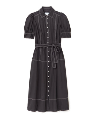 Francesca Midi Dress - Noir