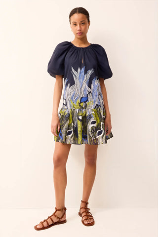 Greta Dress - Heron