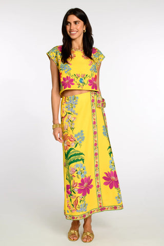 Winnifred Skirt  - Tapestry Yellow