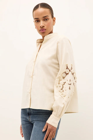 Alden Top - Alabaster