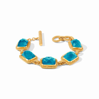 Cheval Stone Bracelet Iridescent London Blue