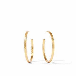 Crescent Hoop Earring - Medium