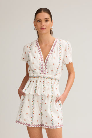 Cordelia Top - Off White