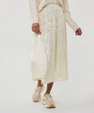Skirt Plisse - Off White