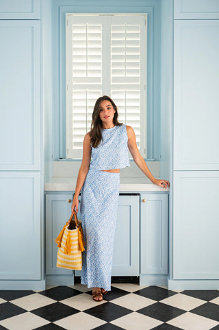 Midi Skirt Set - Seashell