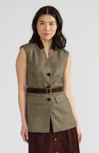 Duke Vest - Hearth Tweed