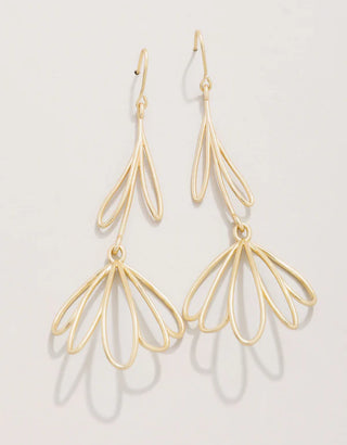 Dippy Daisy Earrings Gold