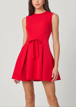 Hattie Dress - Cherry