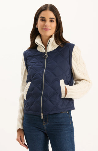 Andie Jacket - Mid Navy