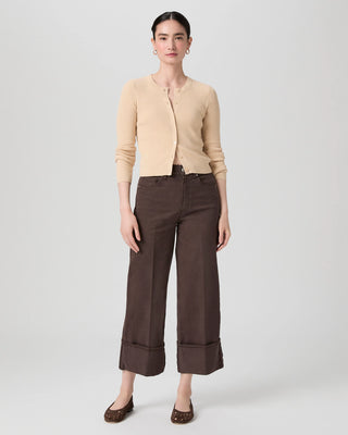 Sasha Ankle with Wide Cuff - Rich Chocolate