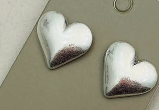 Puffy Heart Stud